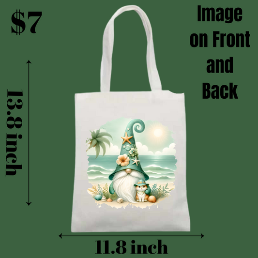 Beach Gnome Tote Bags Collection