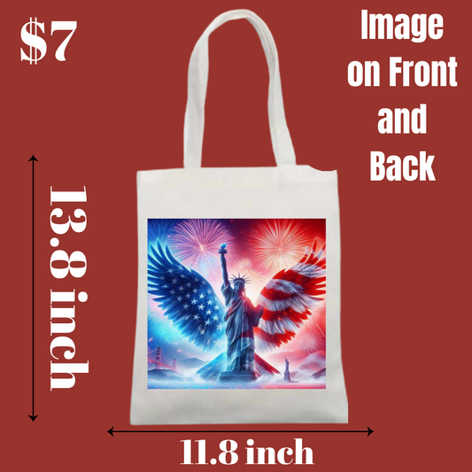 Patriotic Celebration Tote Bags