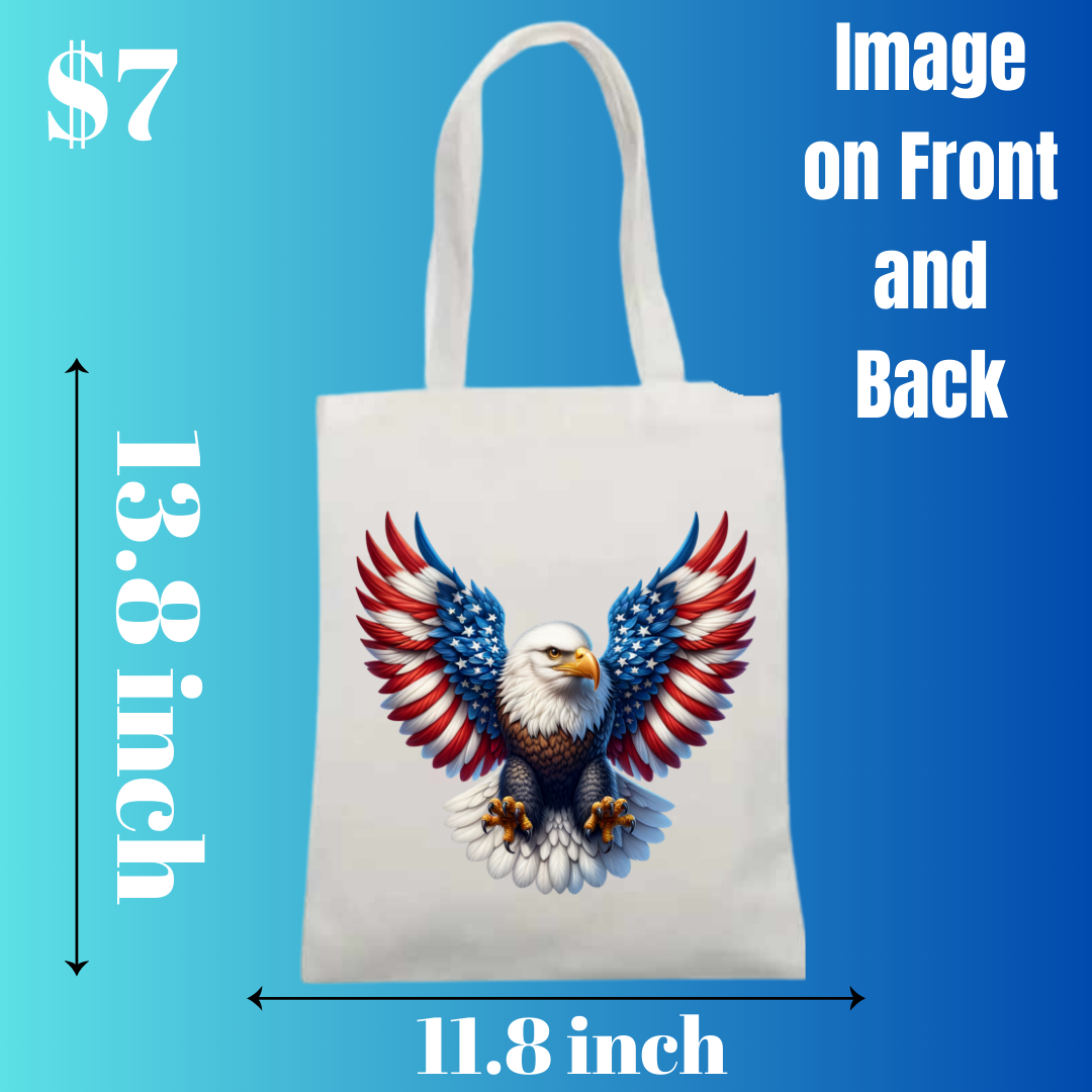 Patriotic Eagle Tote Bag Collection