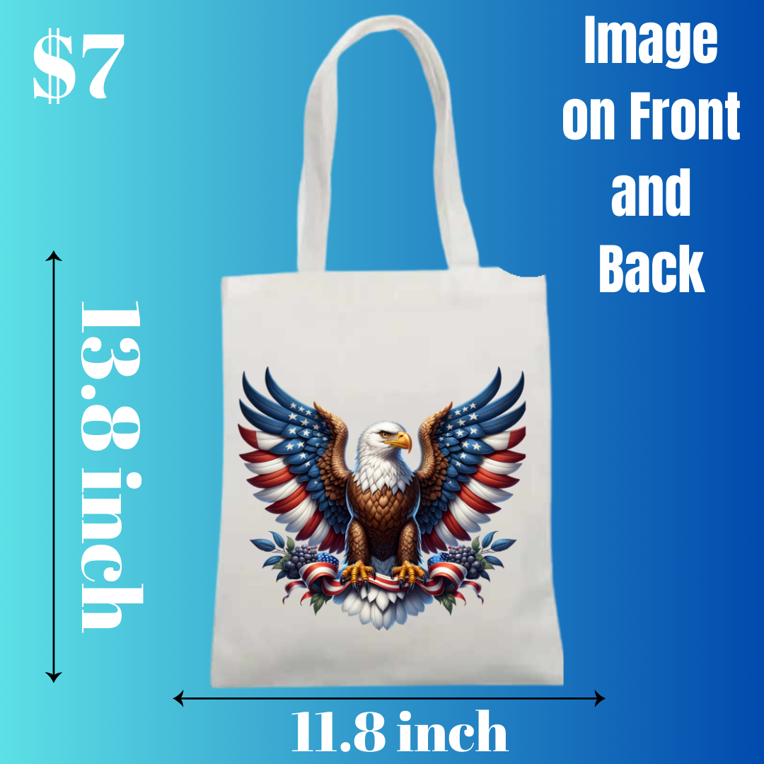 Patriotic Eagle Tote Bag Collection