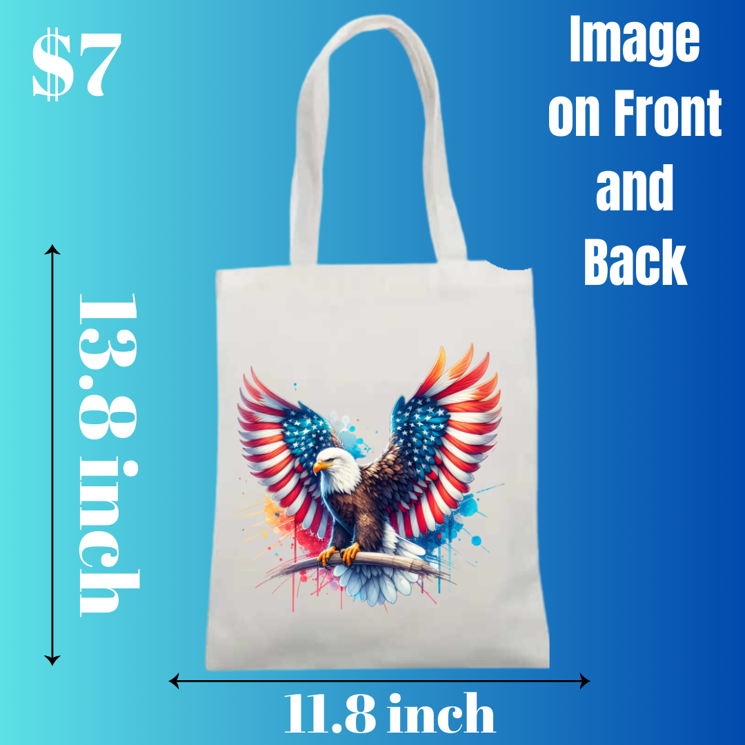 Patriotic Eagle Tote Bag Collection
