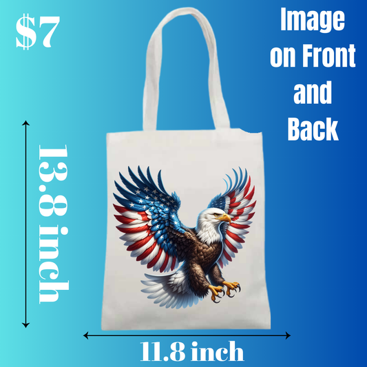 Patriotic Eagle Tote Bag Collection