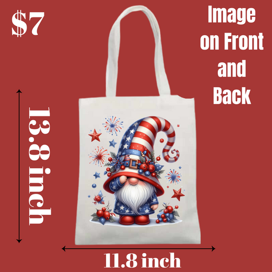 Patriotic Gnome Tote Bag Collection