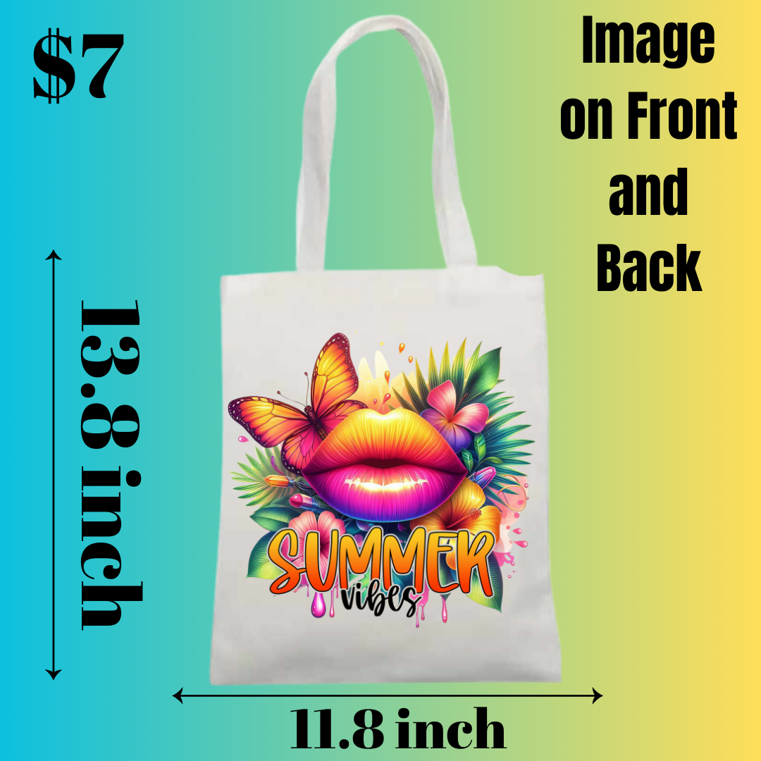 Summer Vibes Tote Bag Collection