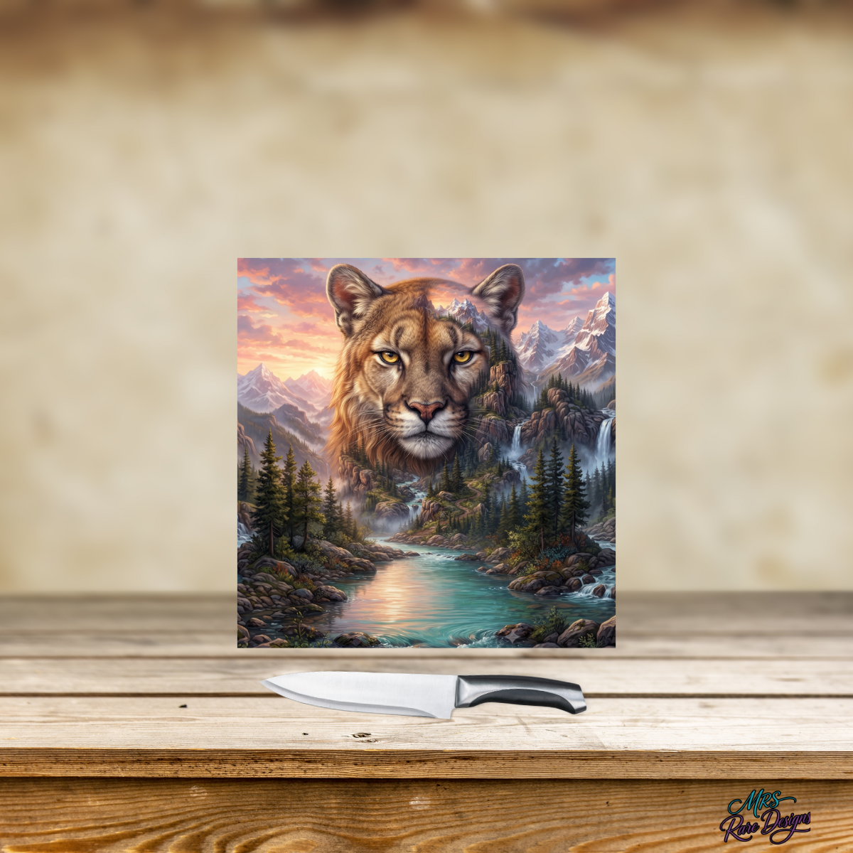 "Embrace the Journey" Mini Glass Cutting Board