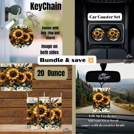 Sunflower Squad Bundle — Complete Car & Carry Set