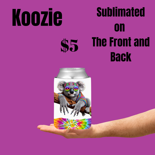 Hippie Koala Koozie