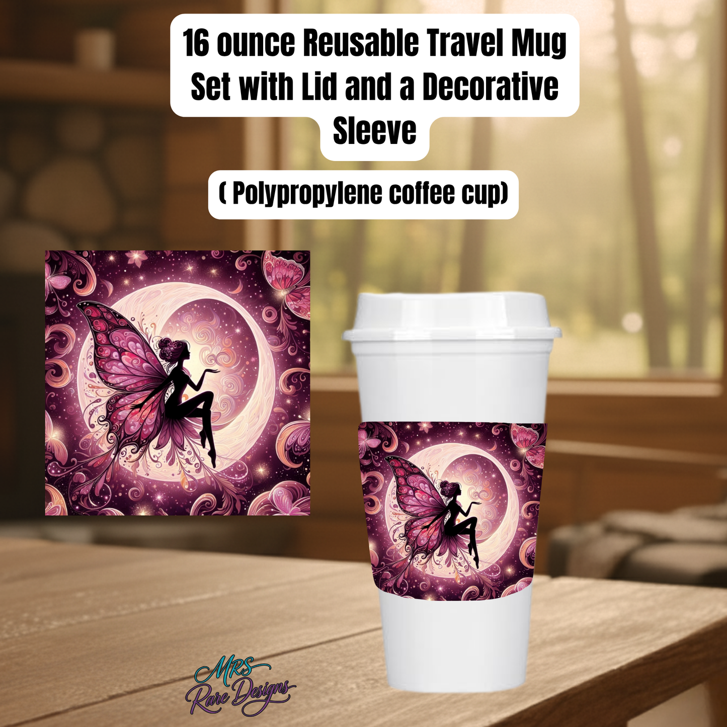 Lunar Glow Fairy Travel Mug Set