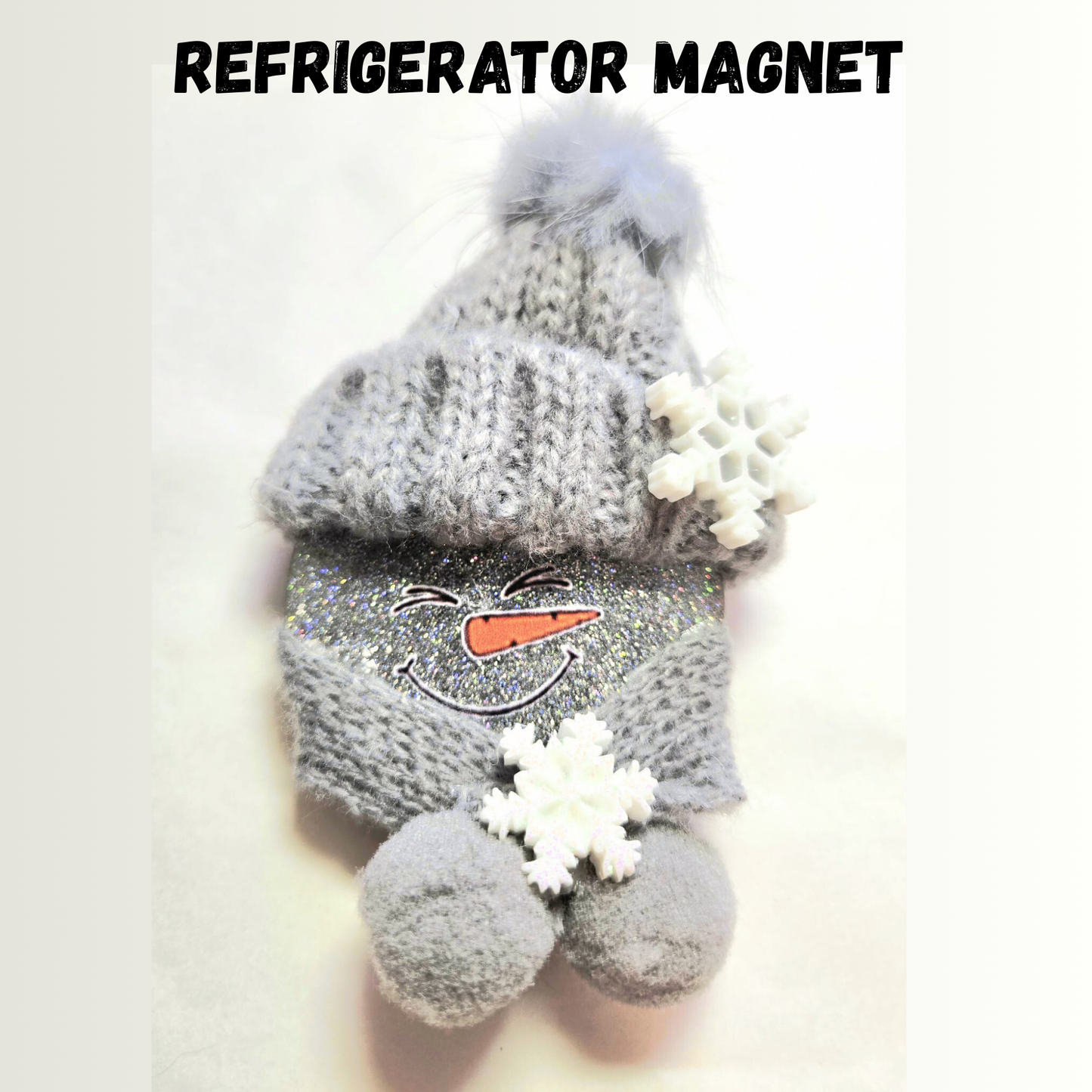 Winter Snowman Refrigerator Magnet Collection