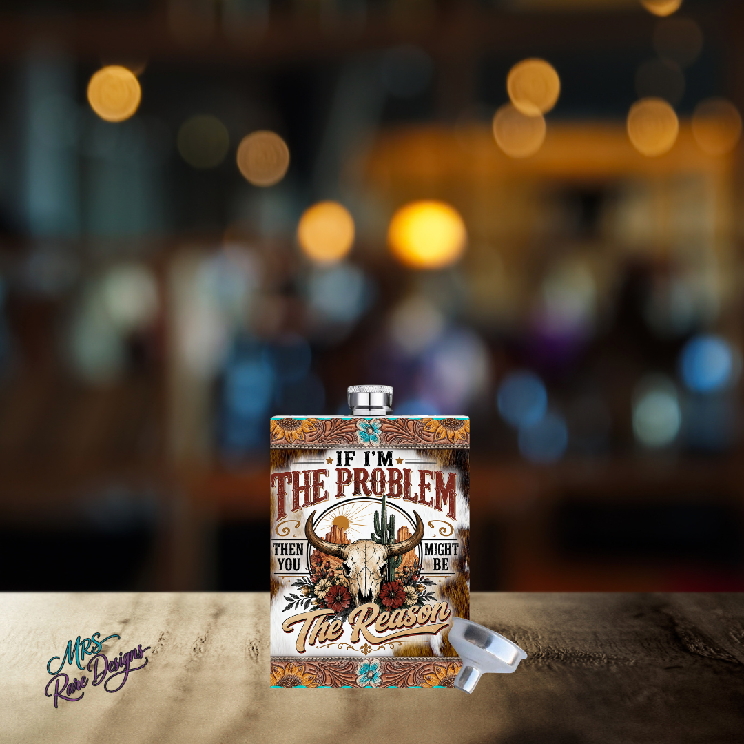 The Problem Flask Sassy Longhorn Edition 2