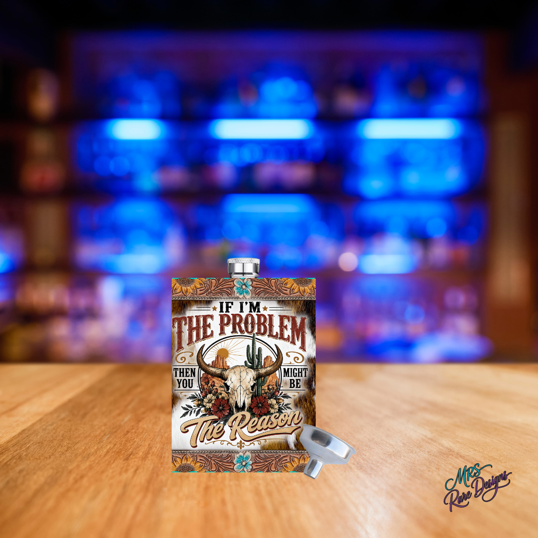 The Problem Flask Sassy Longhorn Edition 2