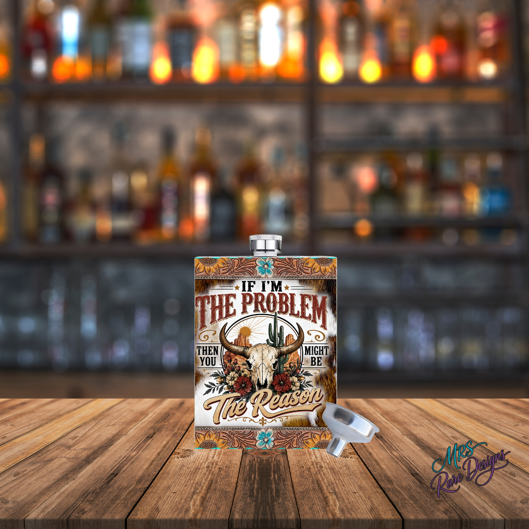 The Problem Flask Sassy Longhorn Edition 2