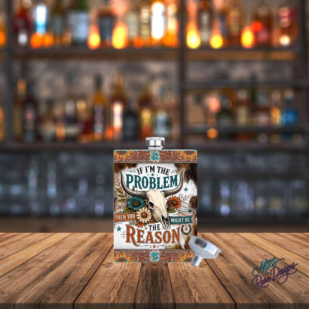 The Problem Flask Sassy Longhorn Edition
