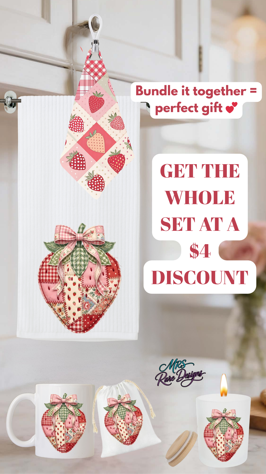 Strawberry Patchwork Cottage™ Collection