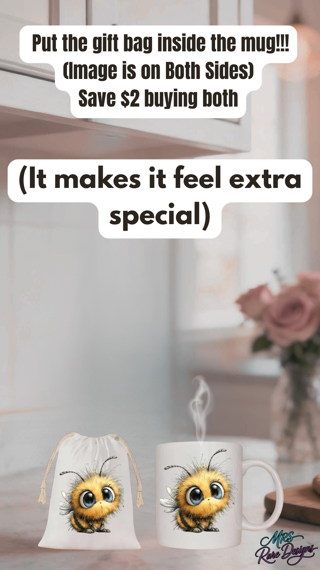 Cute Bumble Bee Cozy Kitchen Gift Set