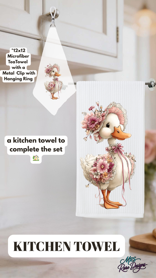 Blossom & Beak Kitchen Towel Duo Set