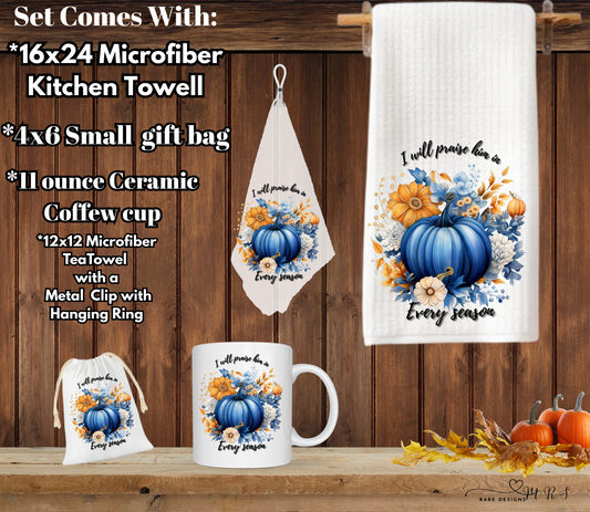 Praise in Every Season Pumpkin Gift Set