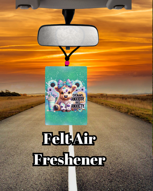 Highland Calm Felt Air Freshener