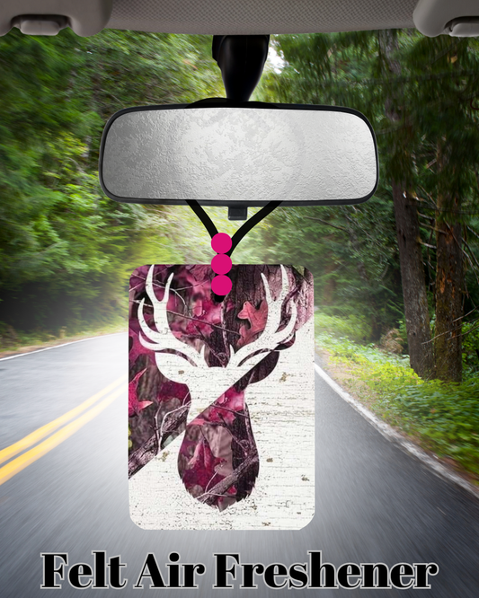 Forest Silhouette Series Felt Air Fresheners