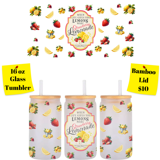 Citrus Twist Glass Tumbler Collection