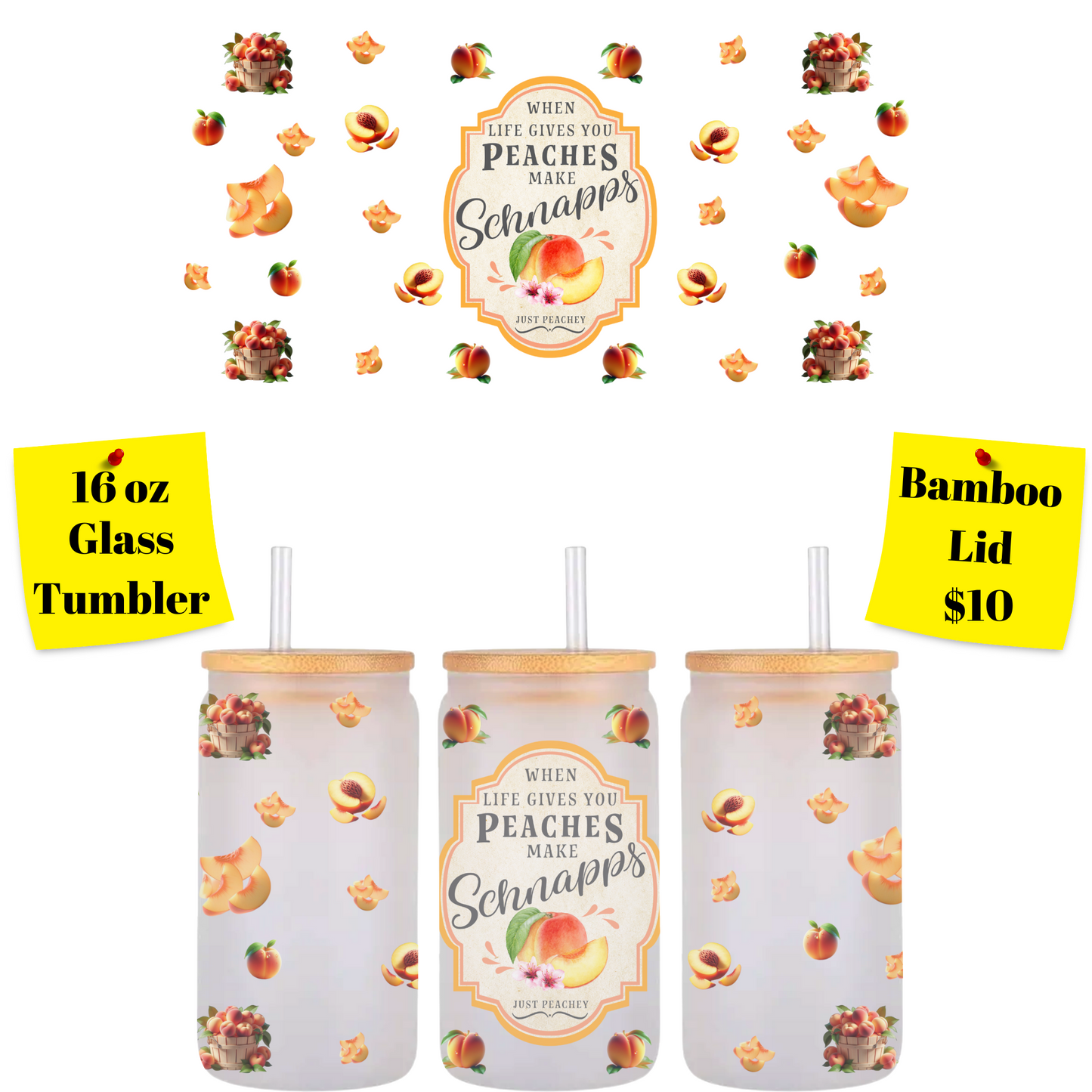 Citrus Twist Glass Tumbler Collection