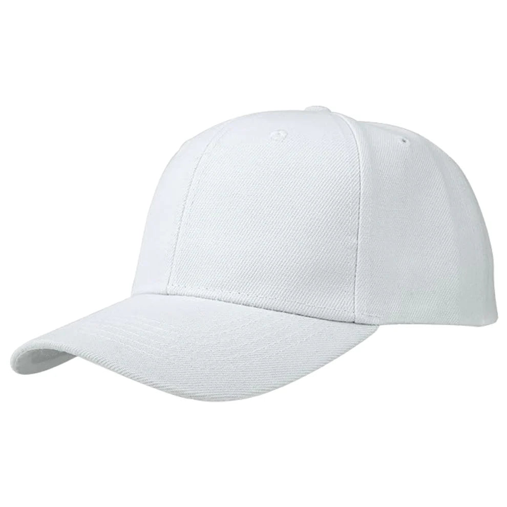 Dumbfuckery Adjustable Baseball Cap – Classic White Hat with Bold Humor Patch