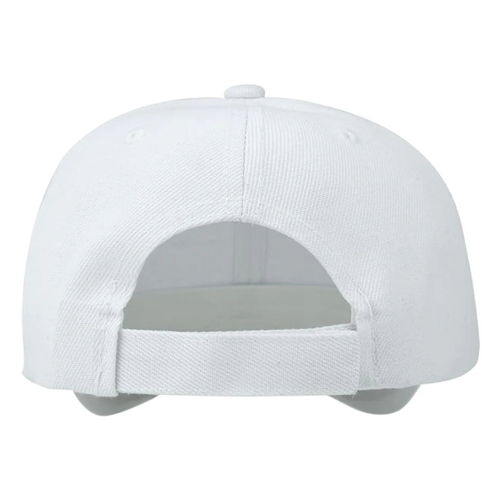 “Sparkling Marlin” White Glitter Patch Hat – Coastal Fishing Dad Cap