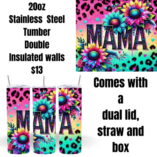 20 oz Mama Stainless Steel Tumblers