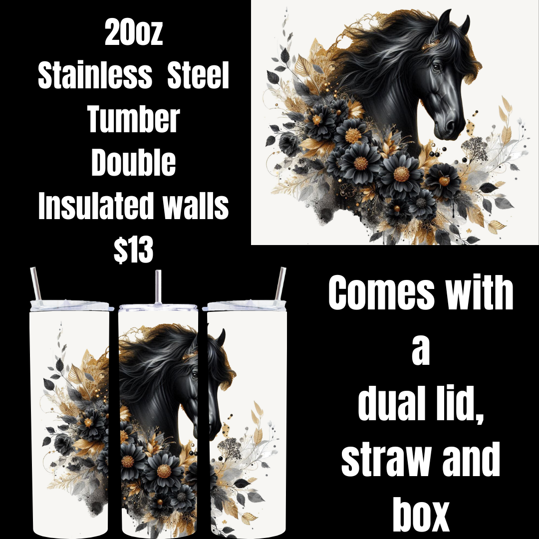 Equine Elegance Tumbler Collection