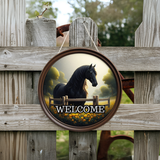 Pasture Whispers Welcome Sign Collection