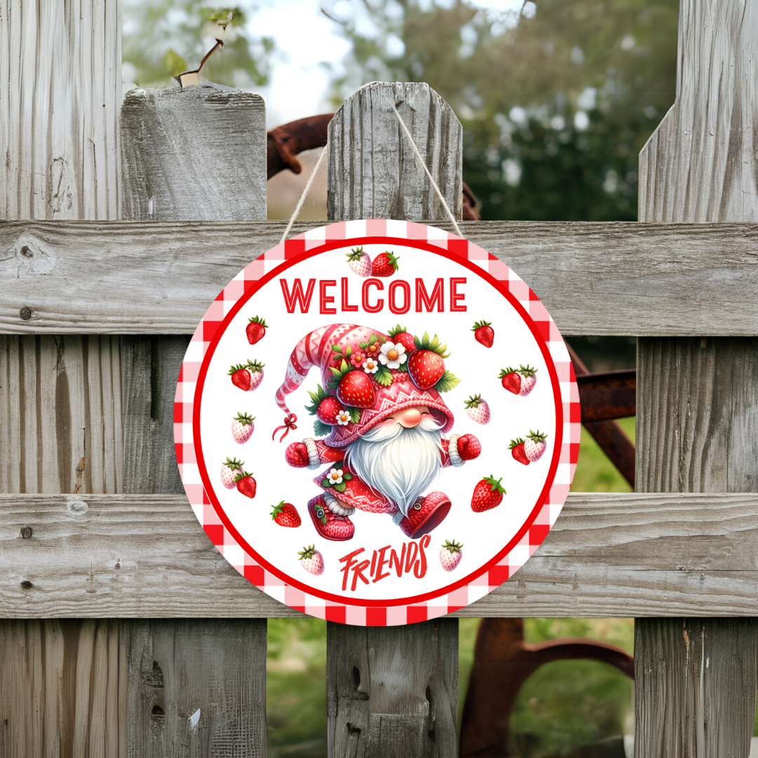 Strawberry Gnome Welcome Collection