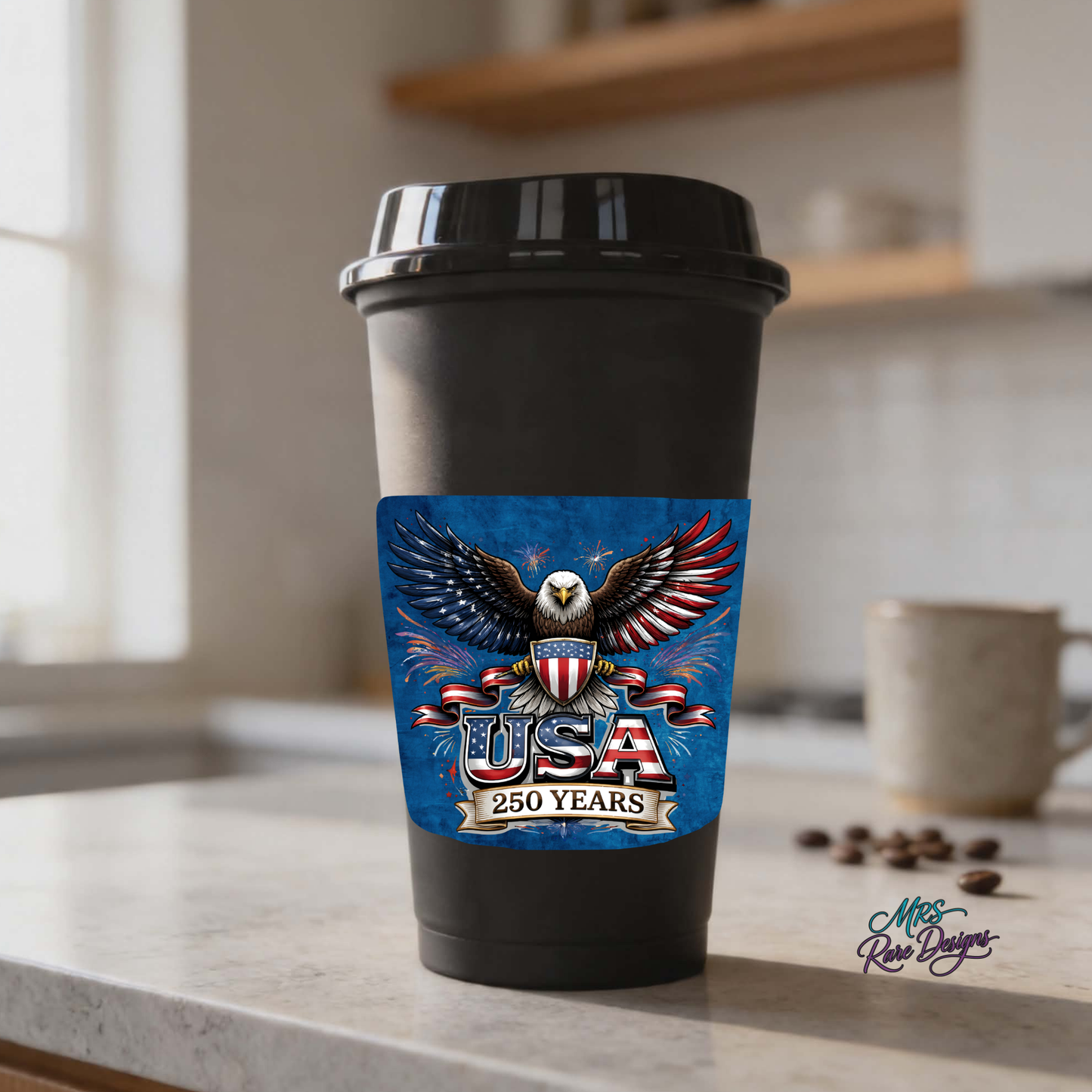 "Glory Rise" — USA 250 Years Patriot Travel Mug Set