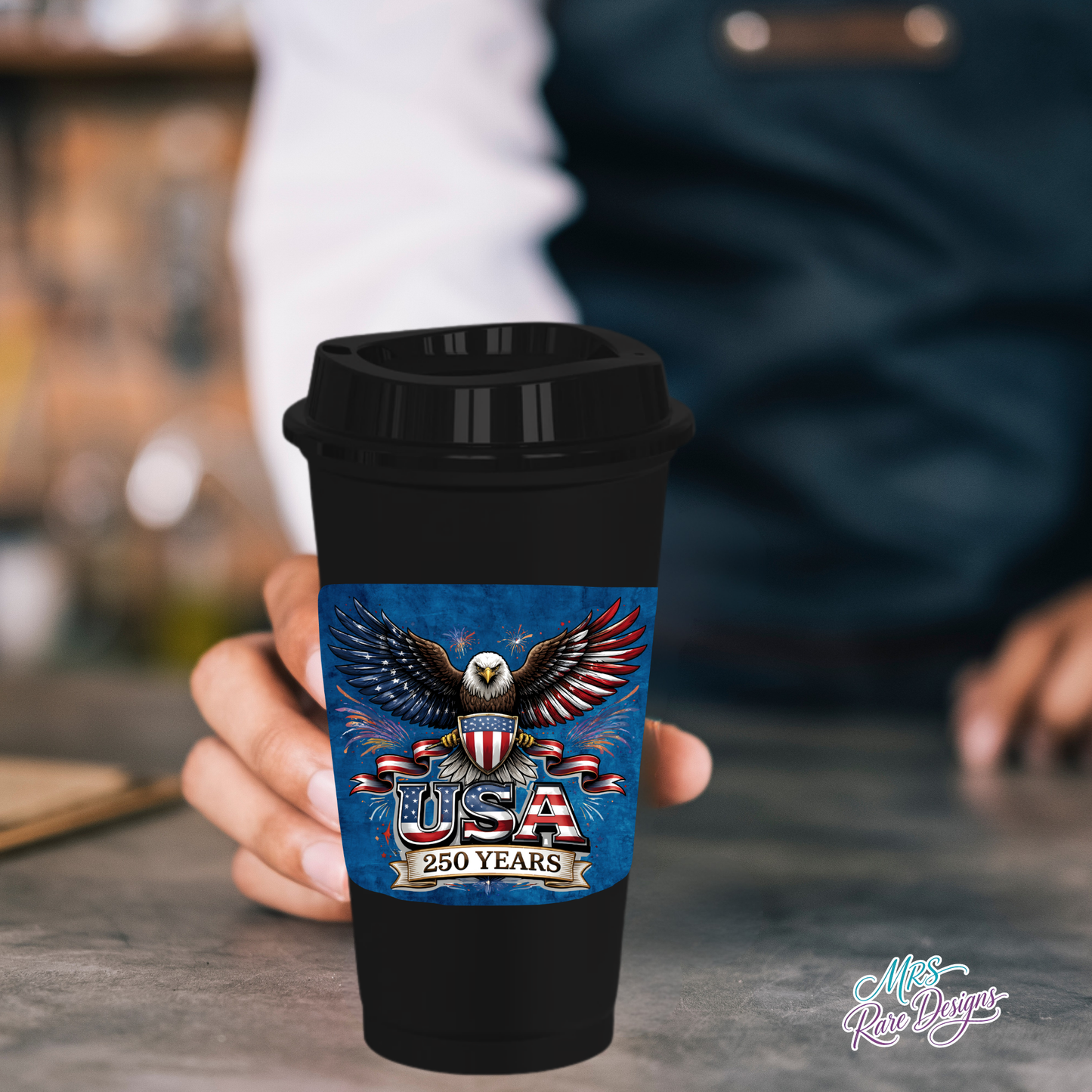 "Glory Rise" — USA 250 Years Patriot Travel Mug Set