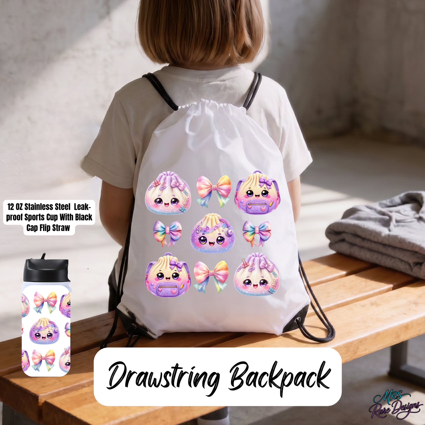 "Jammin' & Studying" Backpack & Sports Cup Bundle