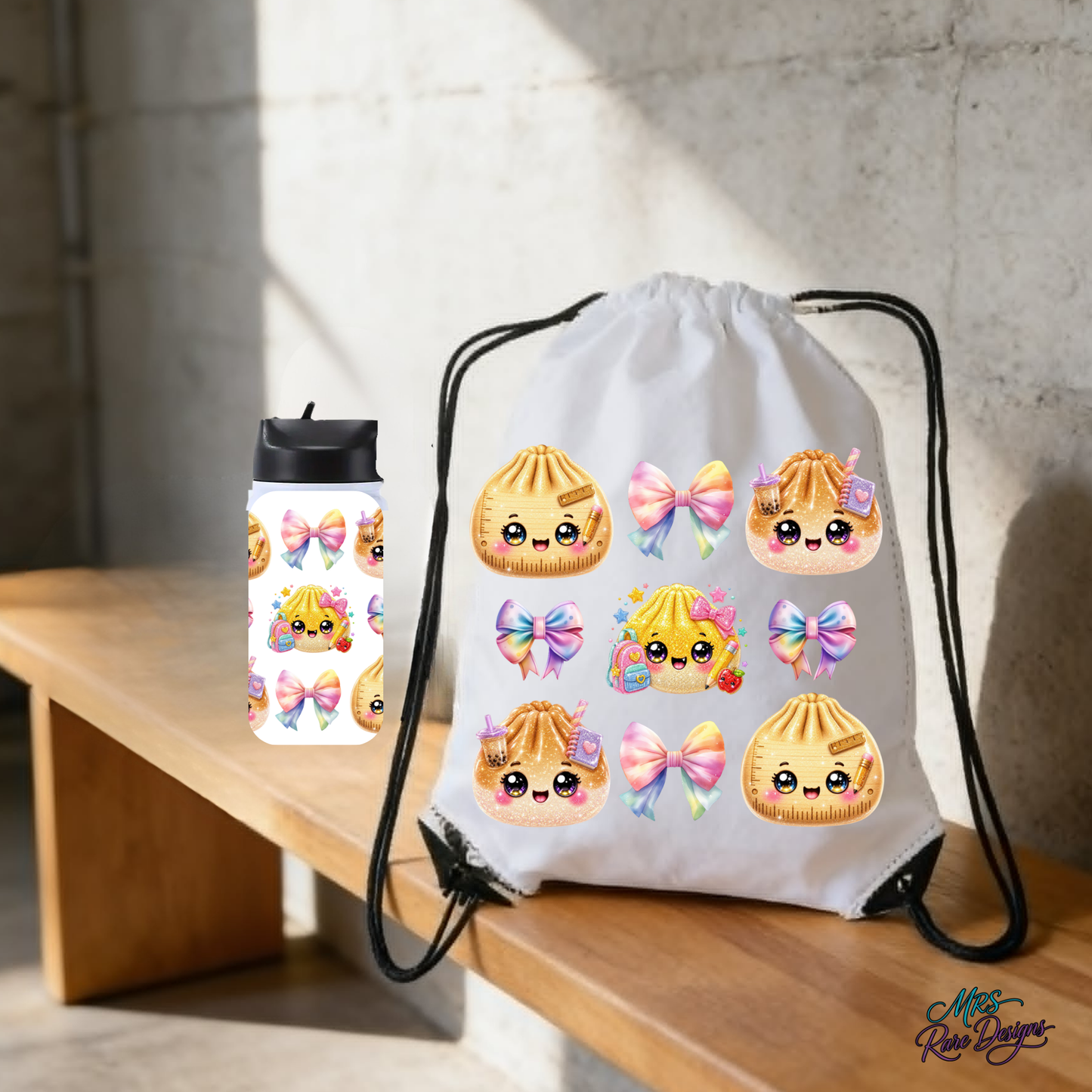 "Sweet Study Buddies" Backpack & Sports Cup Bundle