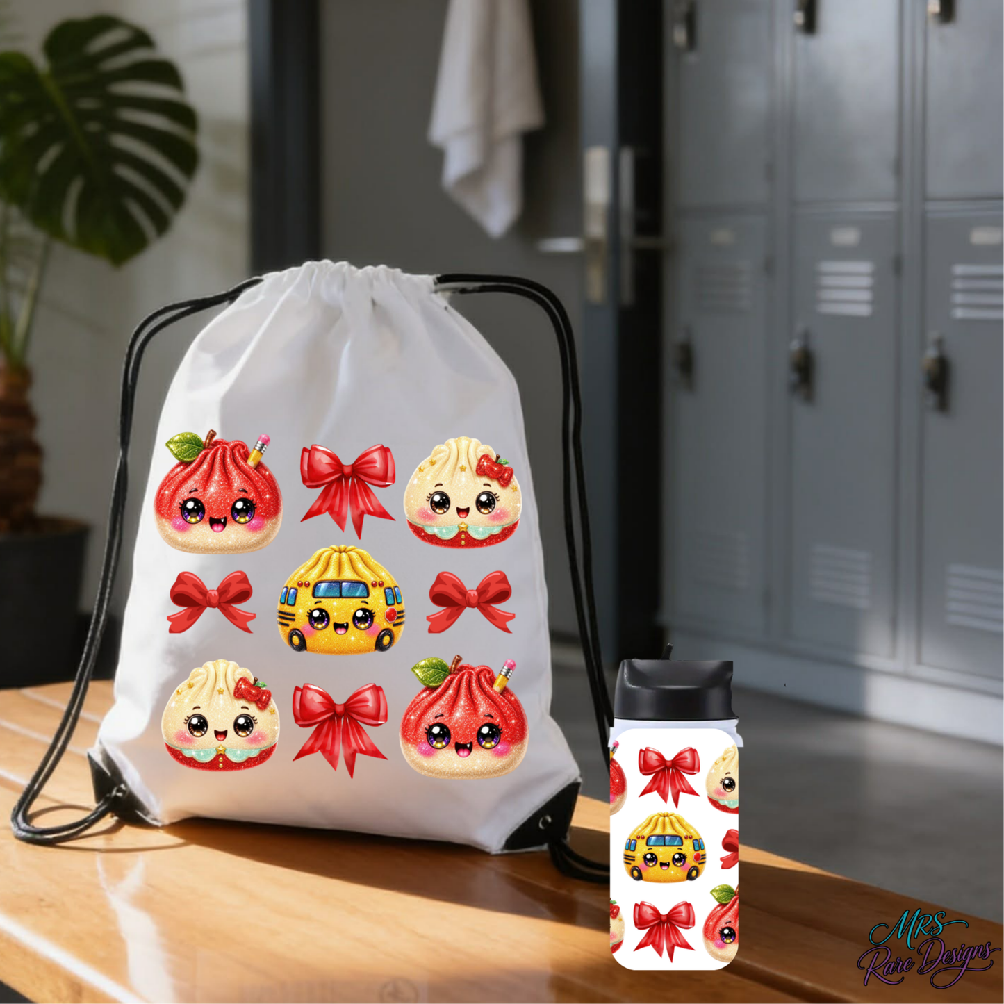 "Apple of My Eye" Backpack & Sports Cup Bundle