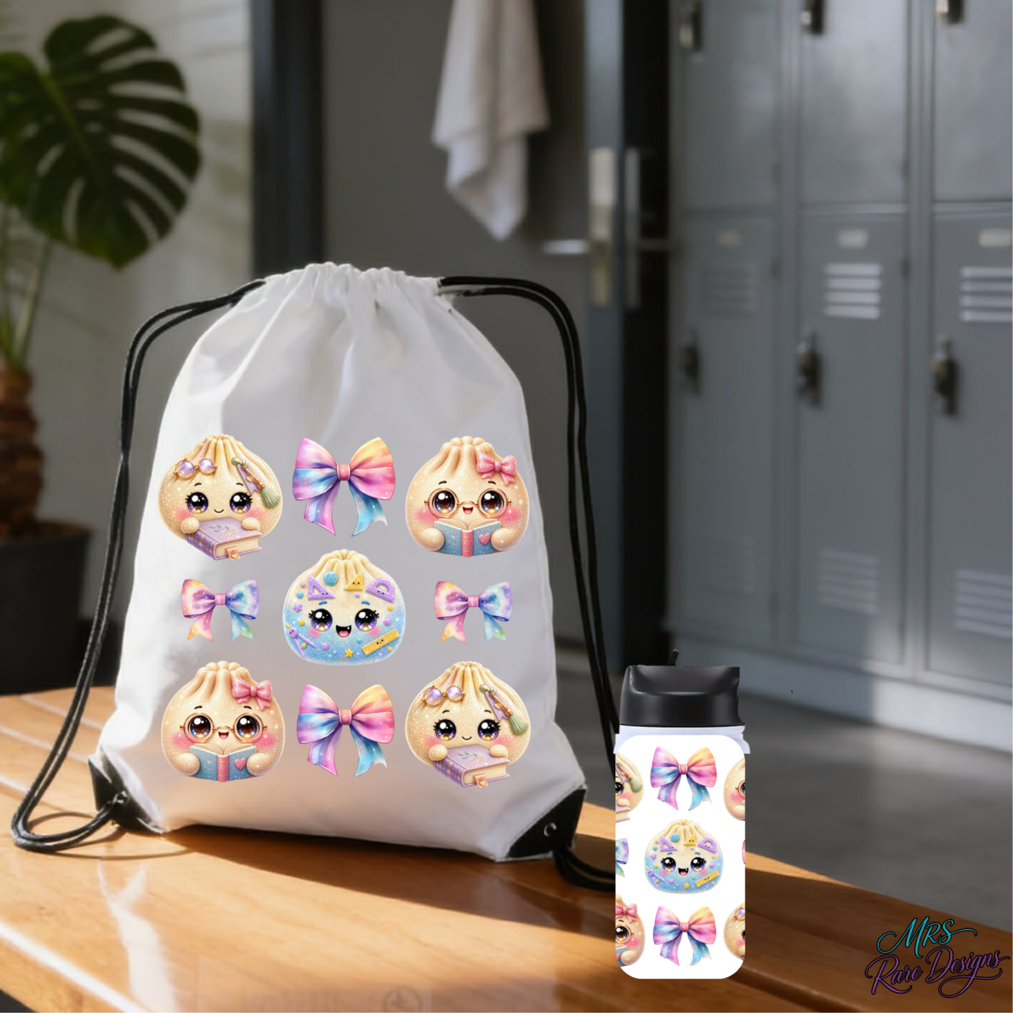 "Bookworm Bestie" Backpack & Sports Cup Bundle