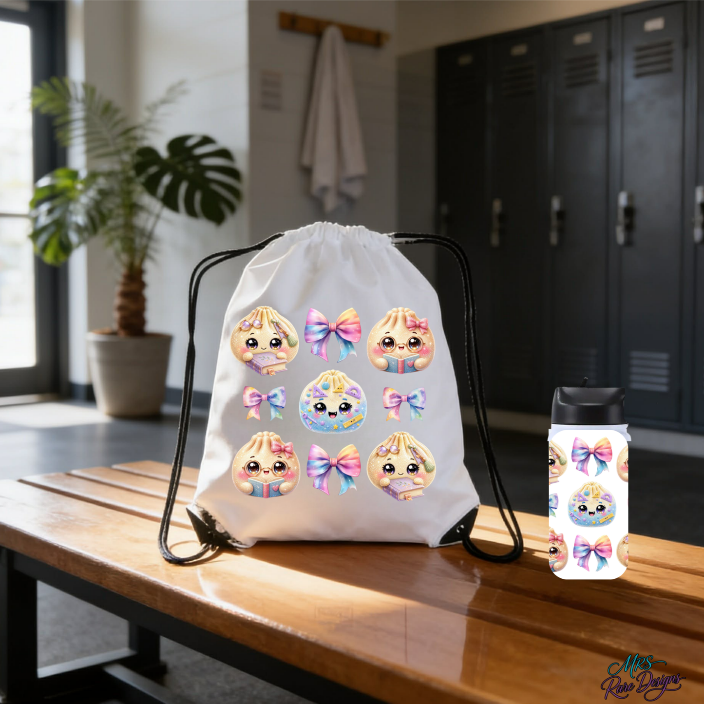 "Bookworm Bestie" Backpack & Sports Cup Bundle