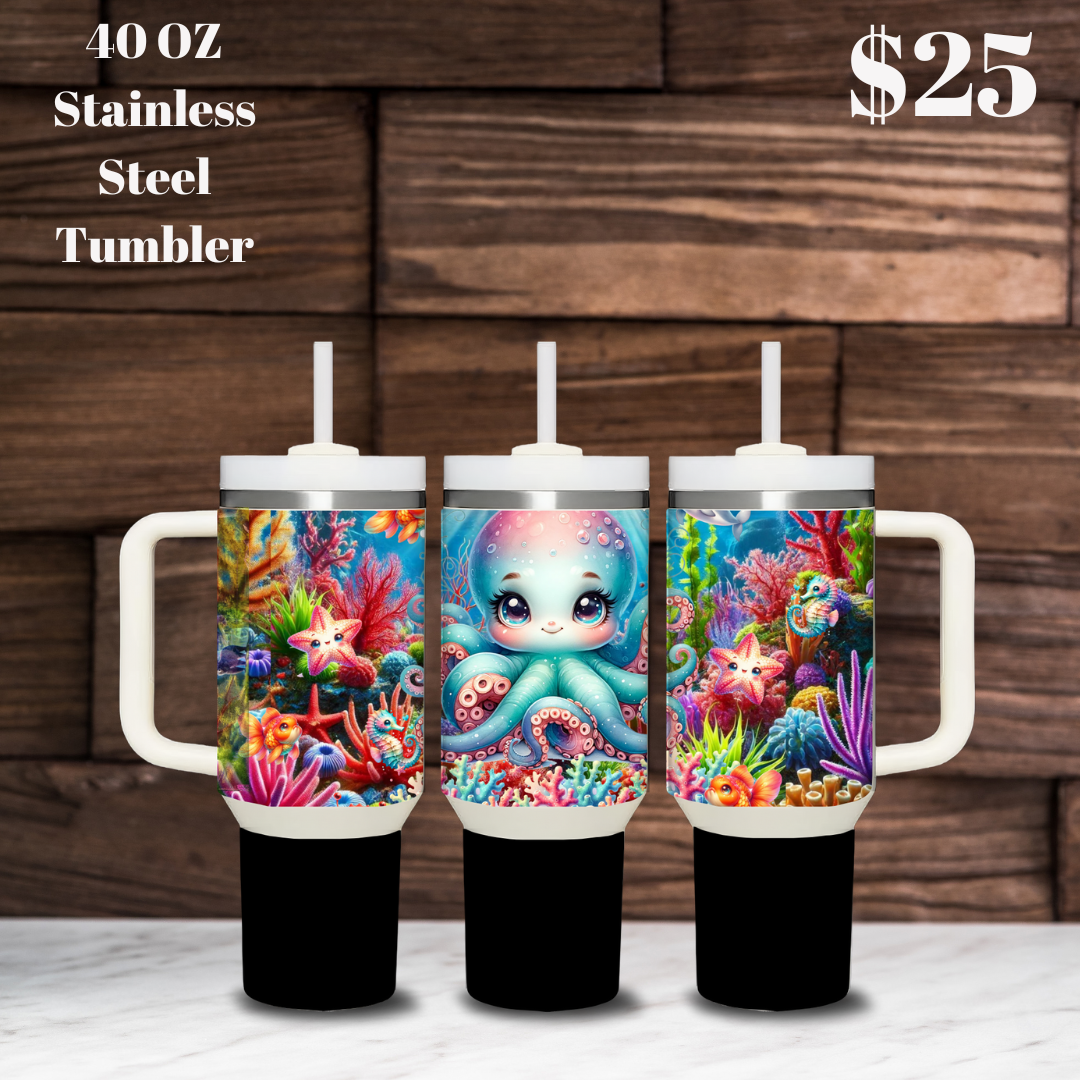 Mystical Marine Oasis Tumbler