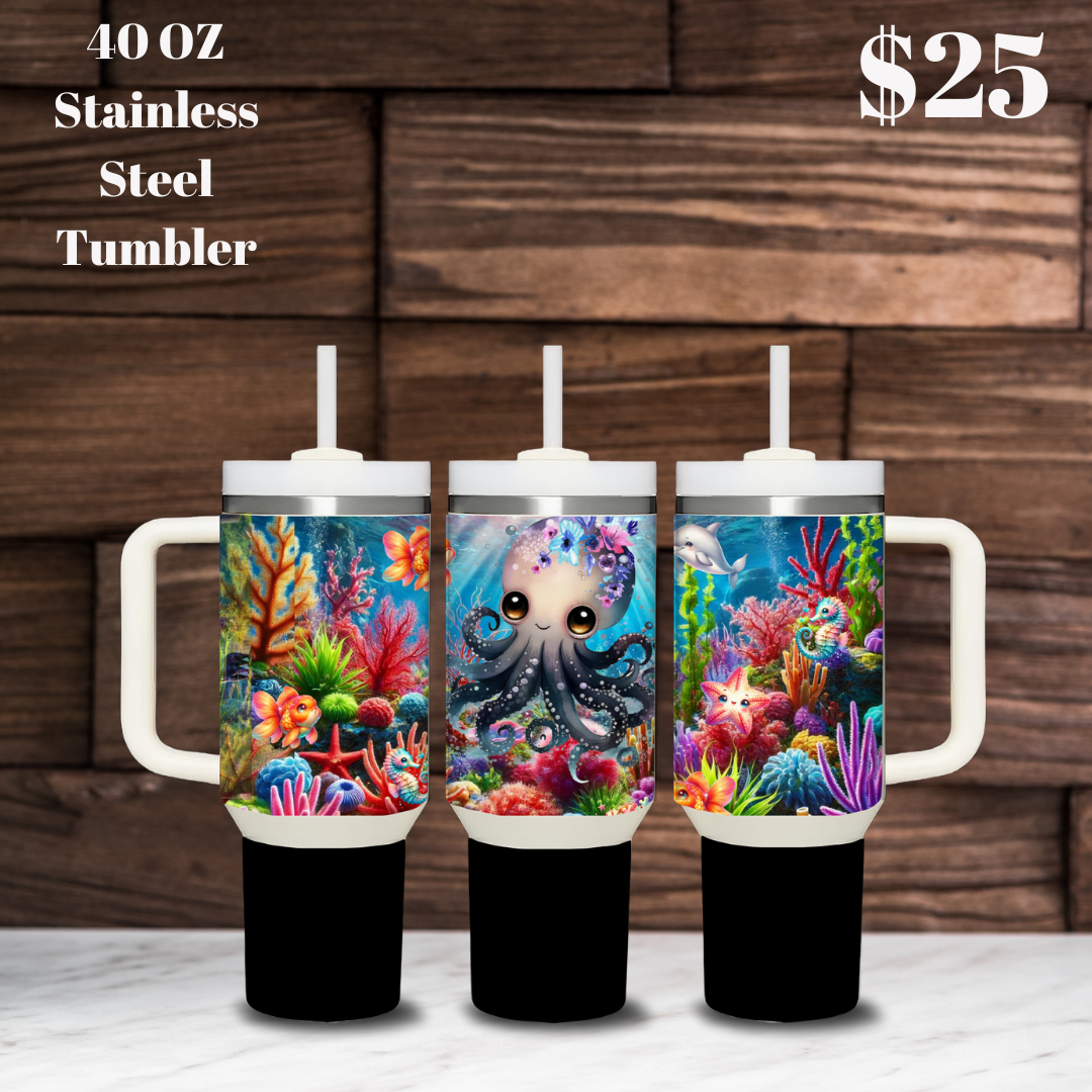 Mystical Marine Oasis Tumbler