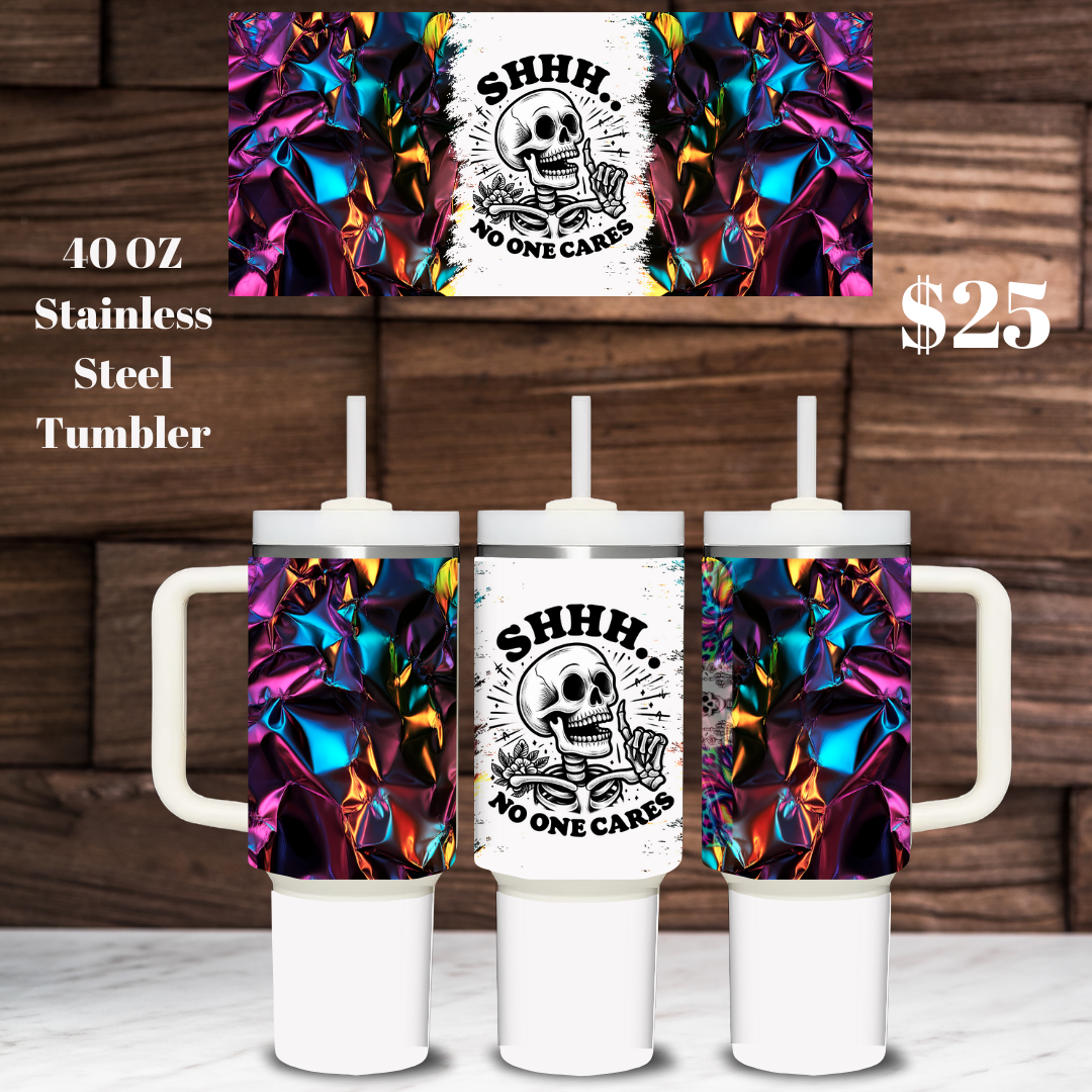 Rebel Aesthetic 40oz Stainless Steel Tumblers