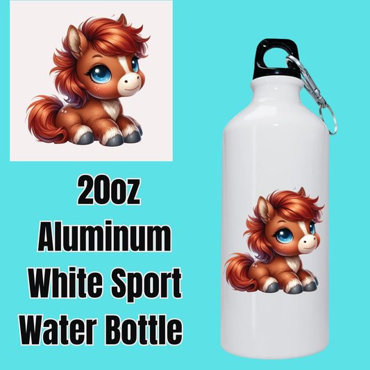 Pony Pals Sport Bottle Collection – 20oz Aluminum Water Bottles