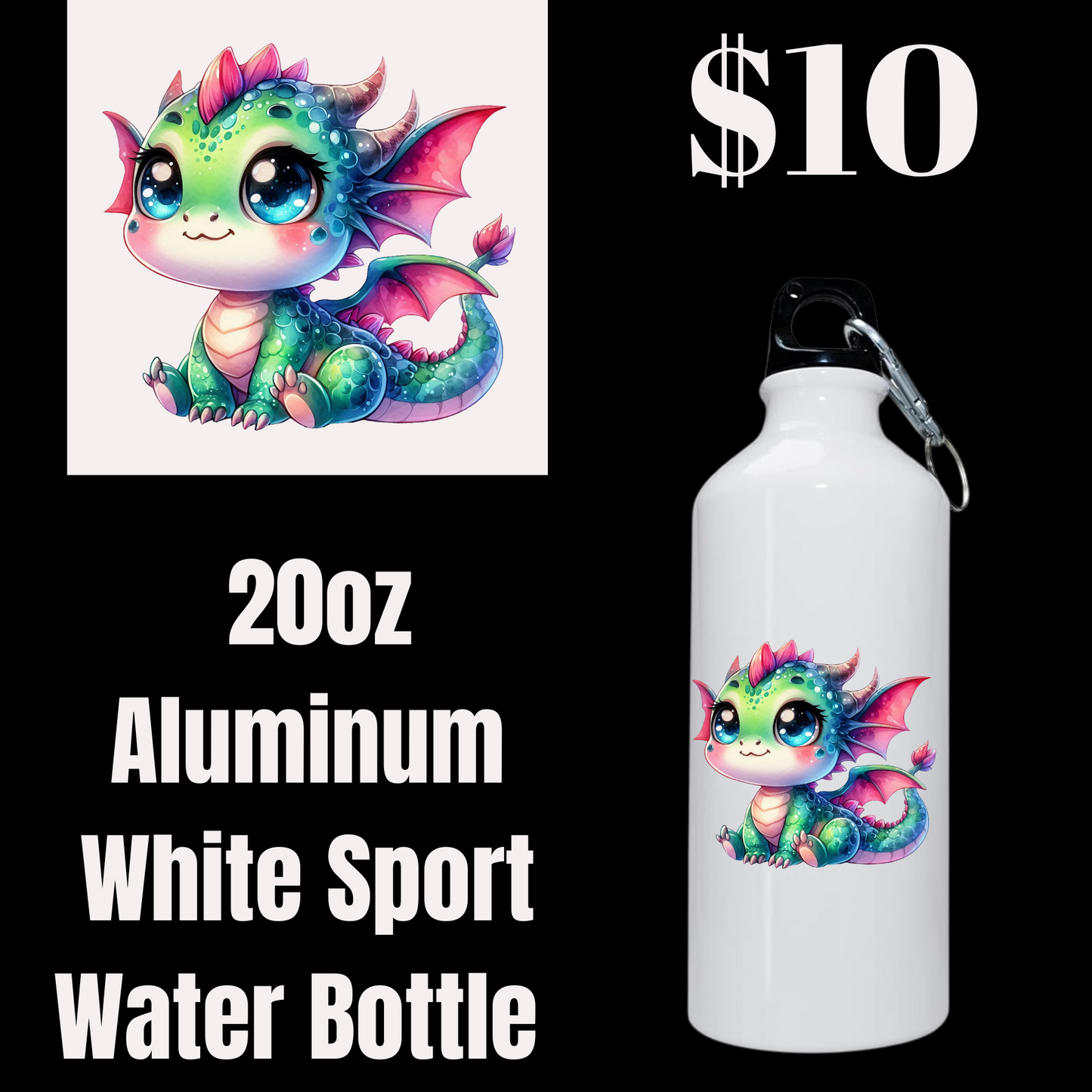 Adorable Dragon Sport Bottle Collection