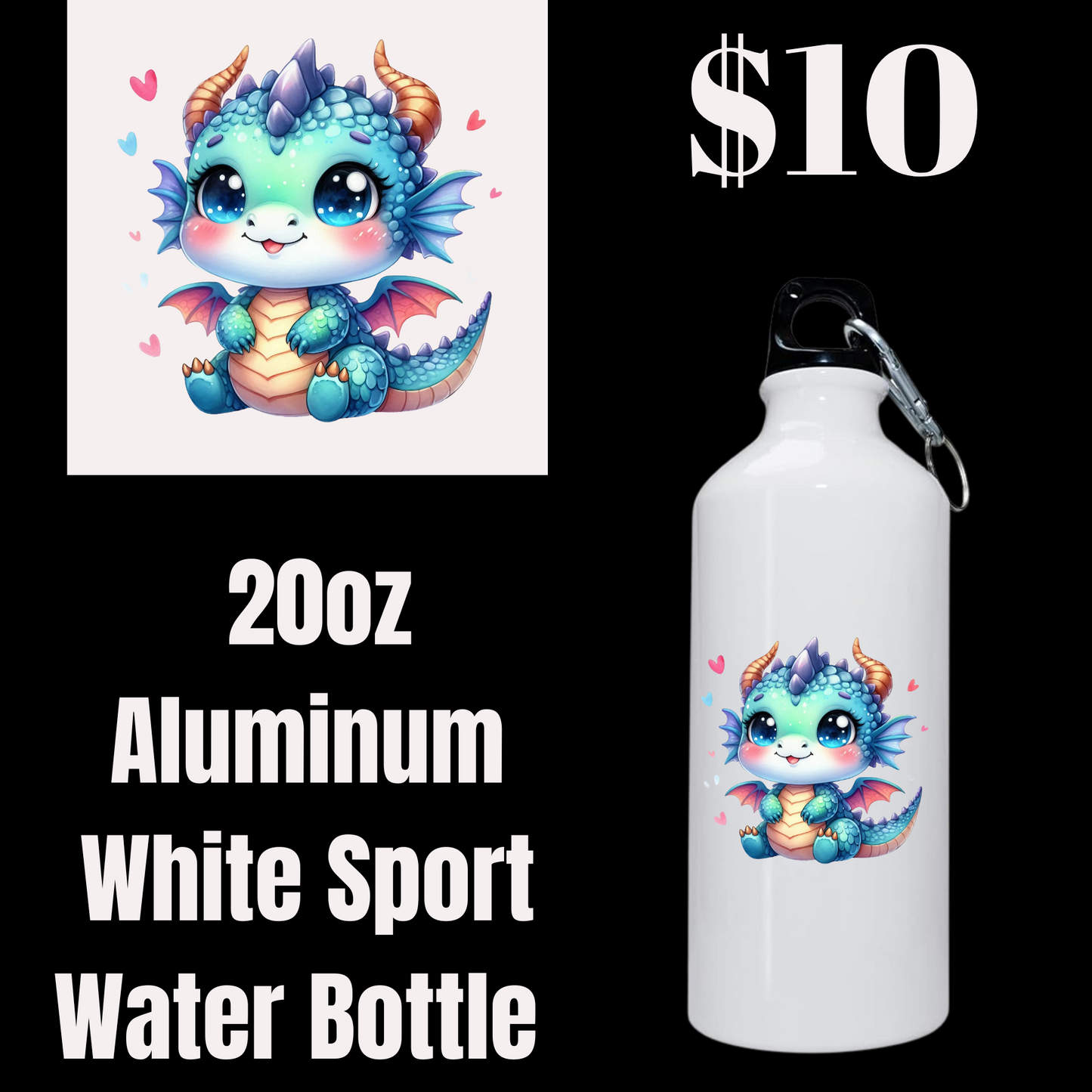 Adorable Dragon Sport Bottle Collection