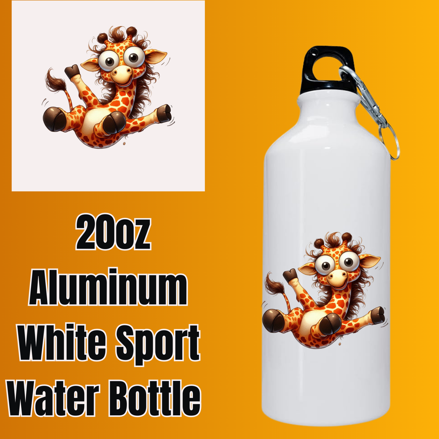Giggle Giraffes – 20oz Sport Bottles