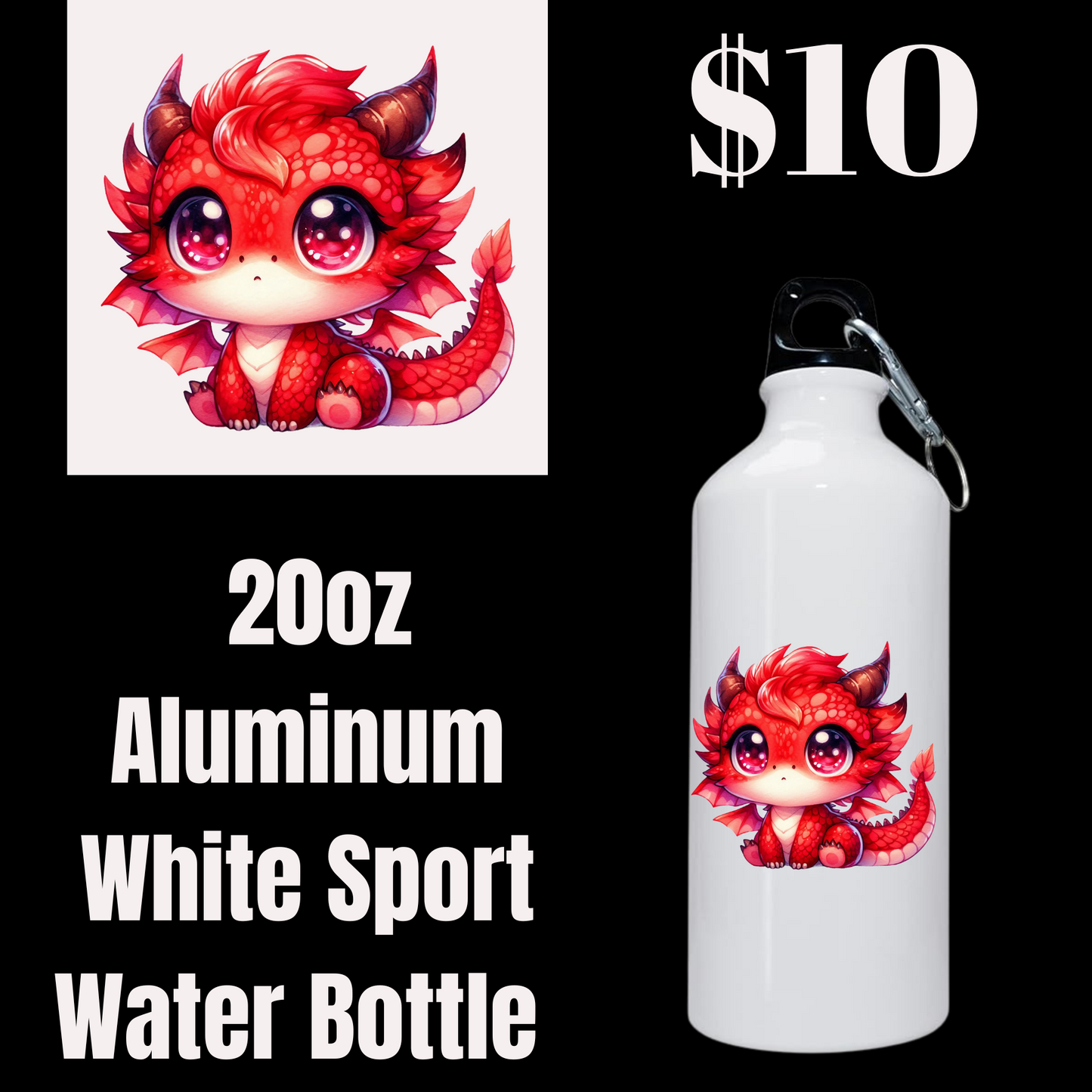 Adorable Dragon Sport Bottle Collection