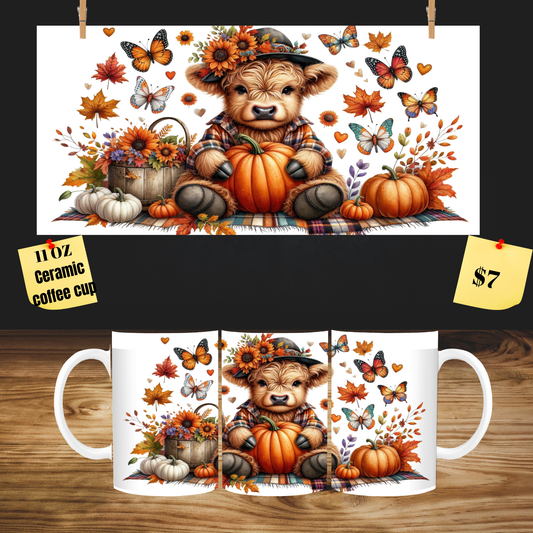Highland Autumn Festival 11 oz Coffee Cup