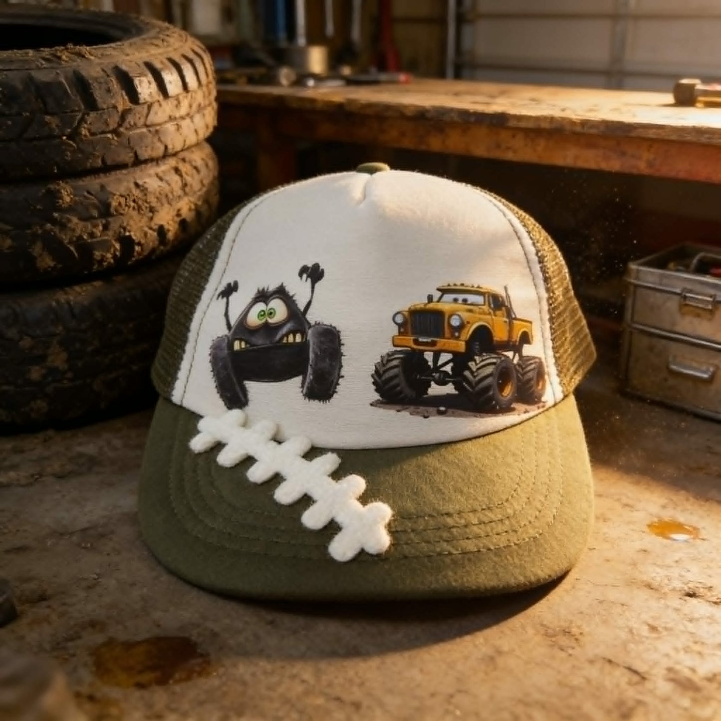 "Tuff Stuff" Lil' Monster Trucker Hat