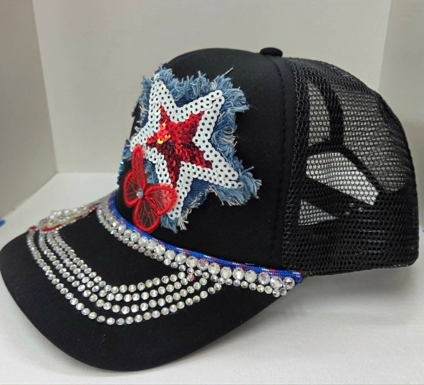 Stars & Shine Rhinestone Trucker Hat