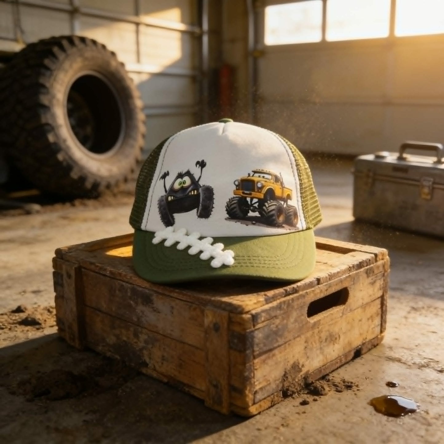 "Tuff Stuff" Lil' Monster Trucker Hat